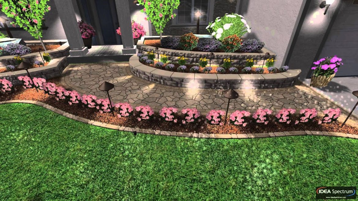 AMERICAN LANDSCAPES:   FRONT YARD LANDSCAPE WALK-THRU DESIGN