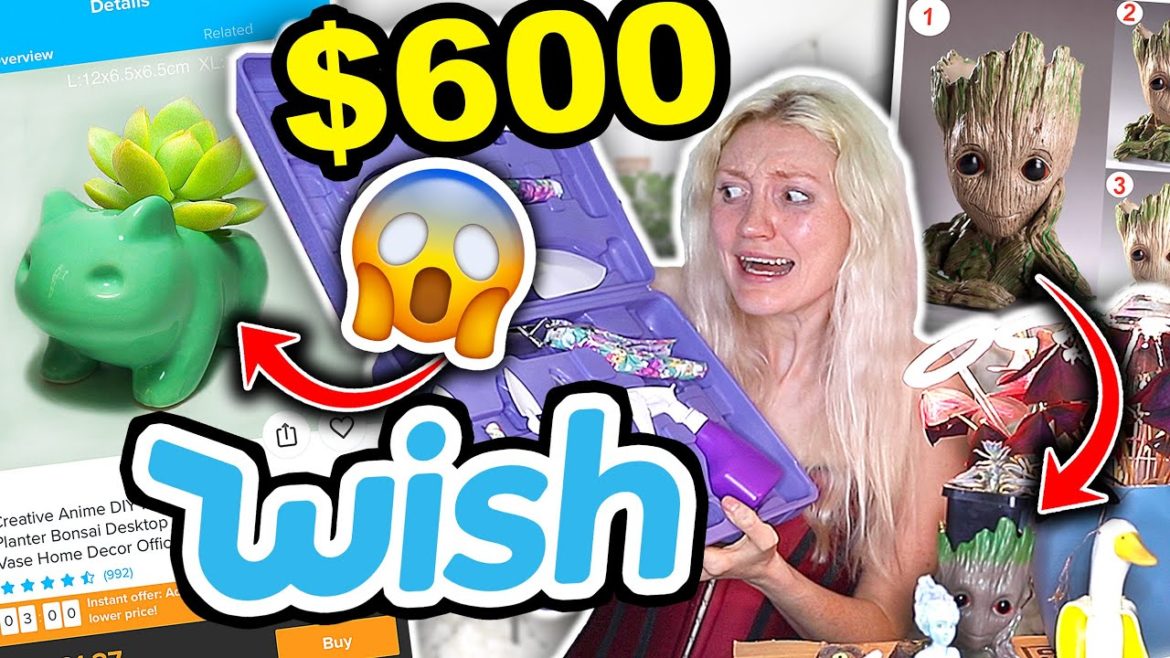 I SPENT $600 ON WISH!!!! HUGE WISH HAUL (testing GARDENING SUPPLIES from Wish) 2022