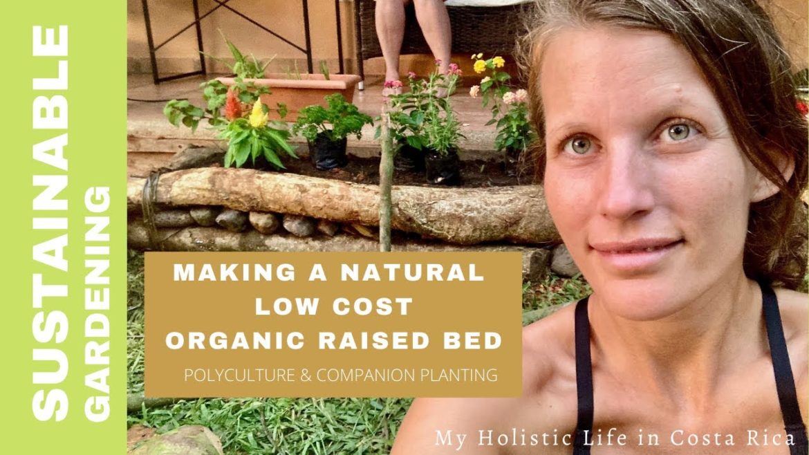 Edible Garden – Making an Organic Raised Bed with Companion Planting, Natural & Low Cost Edible Garden - Making an Organic Raised Bed with Companion Planting, Natural & Low Cost