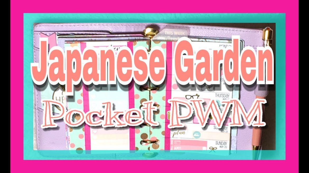 Japanese Garden Pocket Plan with Me