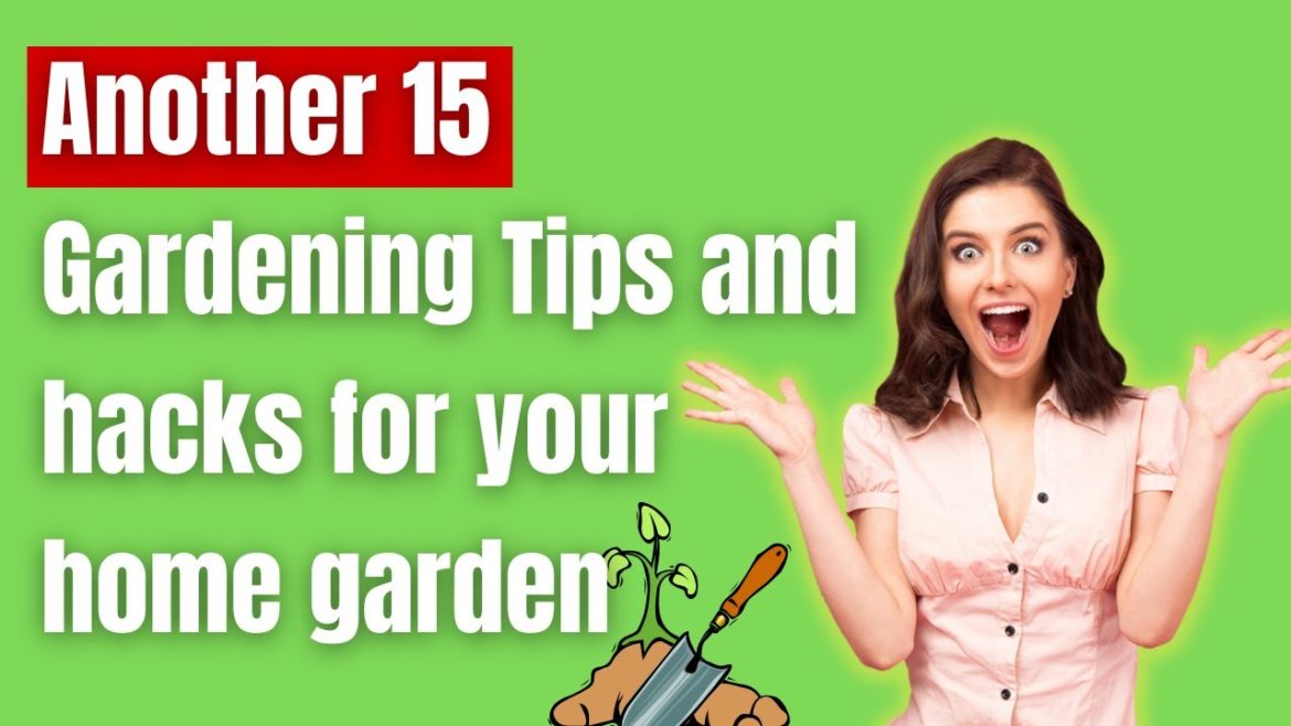 Another 15 Gardening Tips and hacks for your home garden | Gardening tips and tricks Another 15 Gardening Tips and hacks for your home garden | Gardening tips and tricks
