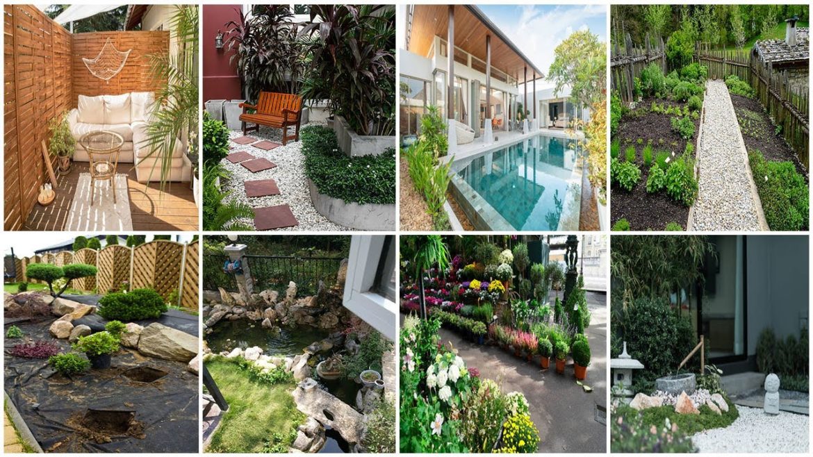 What will you do with a large garden Large garden design ideas