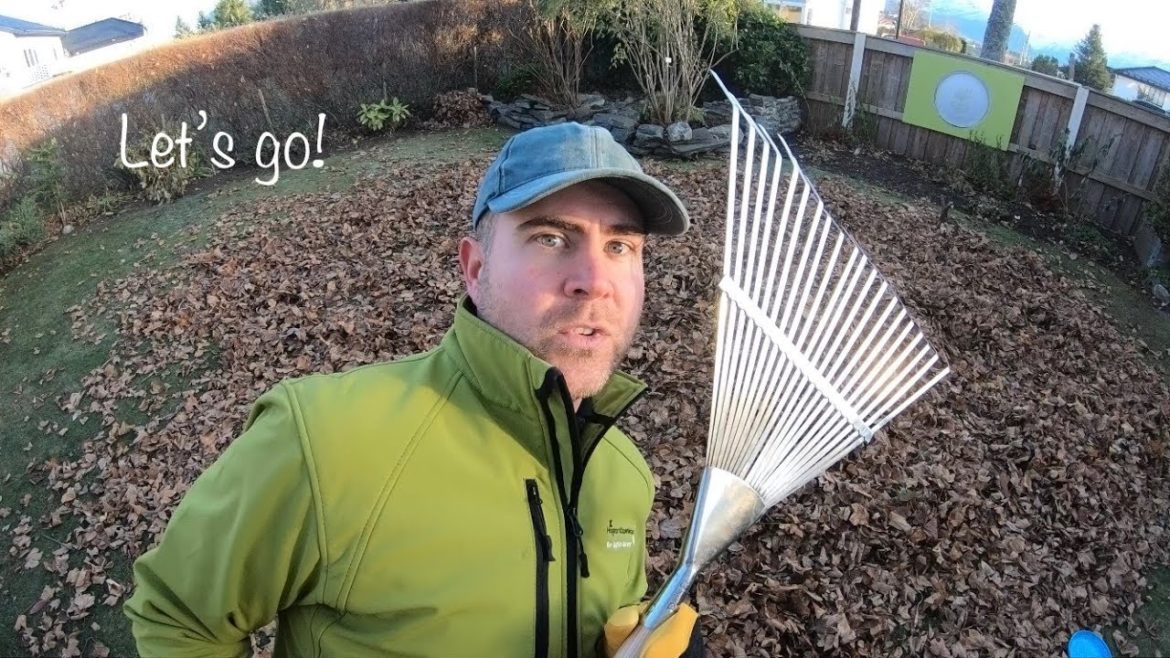 How To - Tips - #Raking leaves Autumn EASY IDEAS! @GoPro #gardener