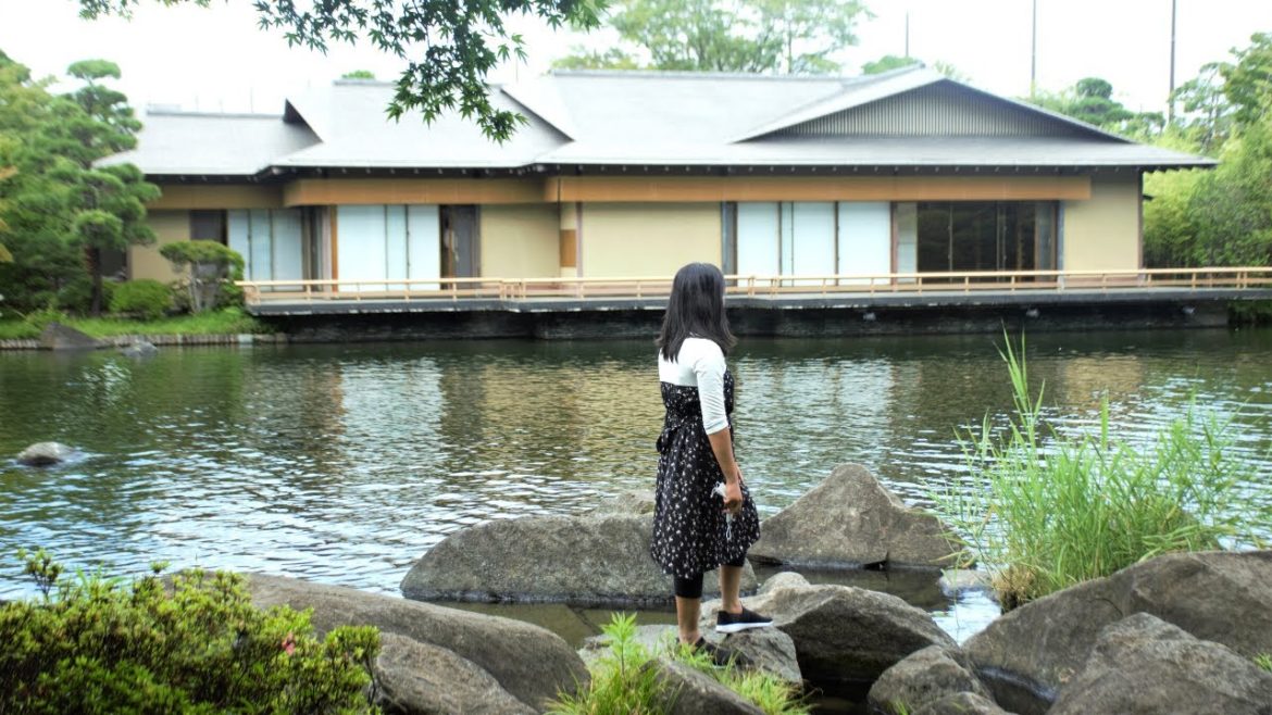 Japanese garden near our house #shorts | Our Life in Japan