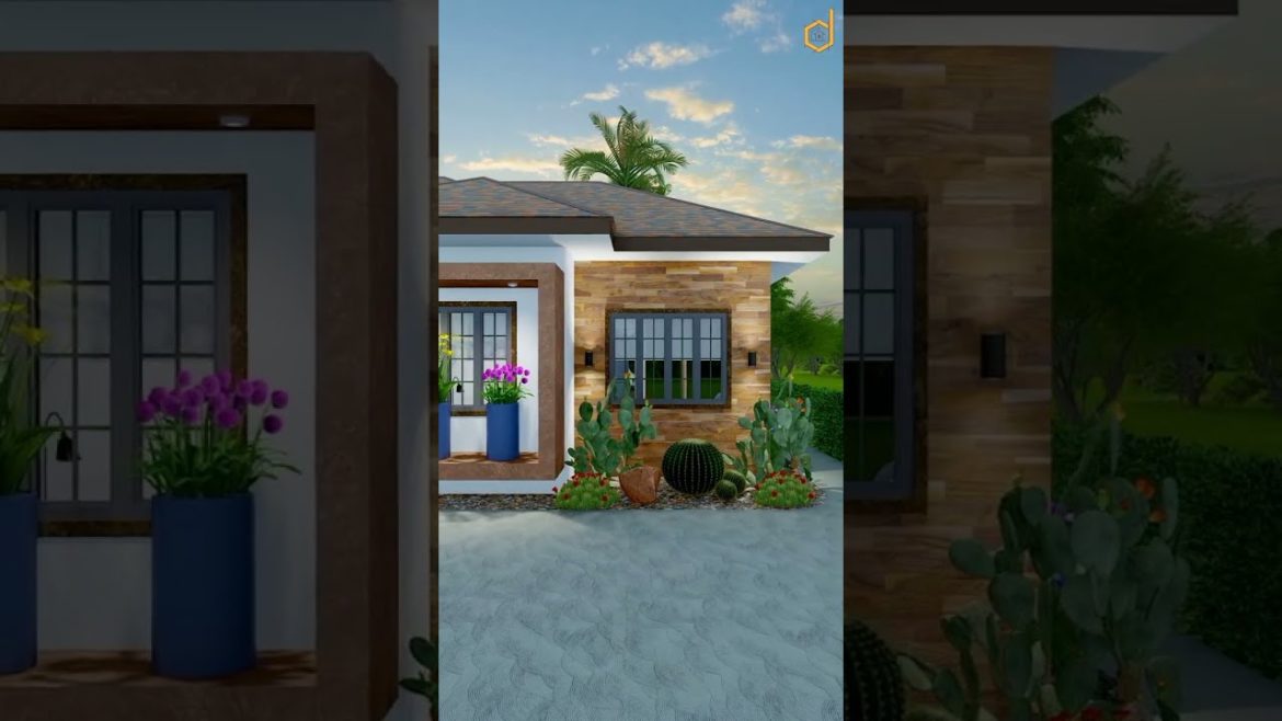 House Design with Plan | 2 Bedrooms #shorts House Design with Plan | 2 Bedrooms #shorts