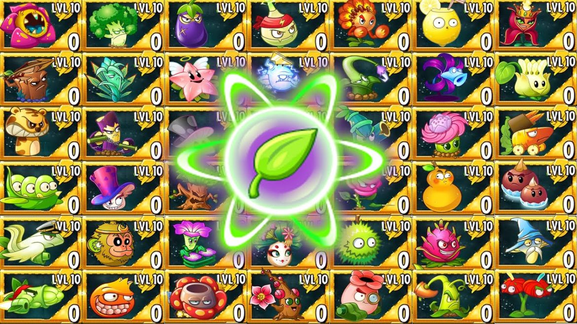 All Plants China Version 1 POWER-UP vs 7 Gravestones - Who Will Win? - PvZ 2 Challenge