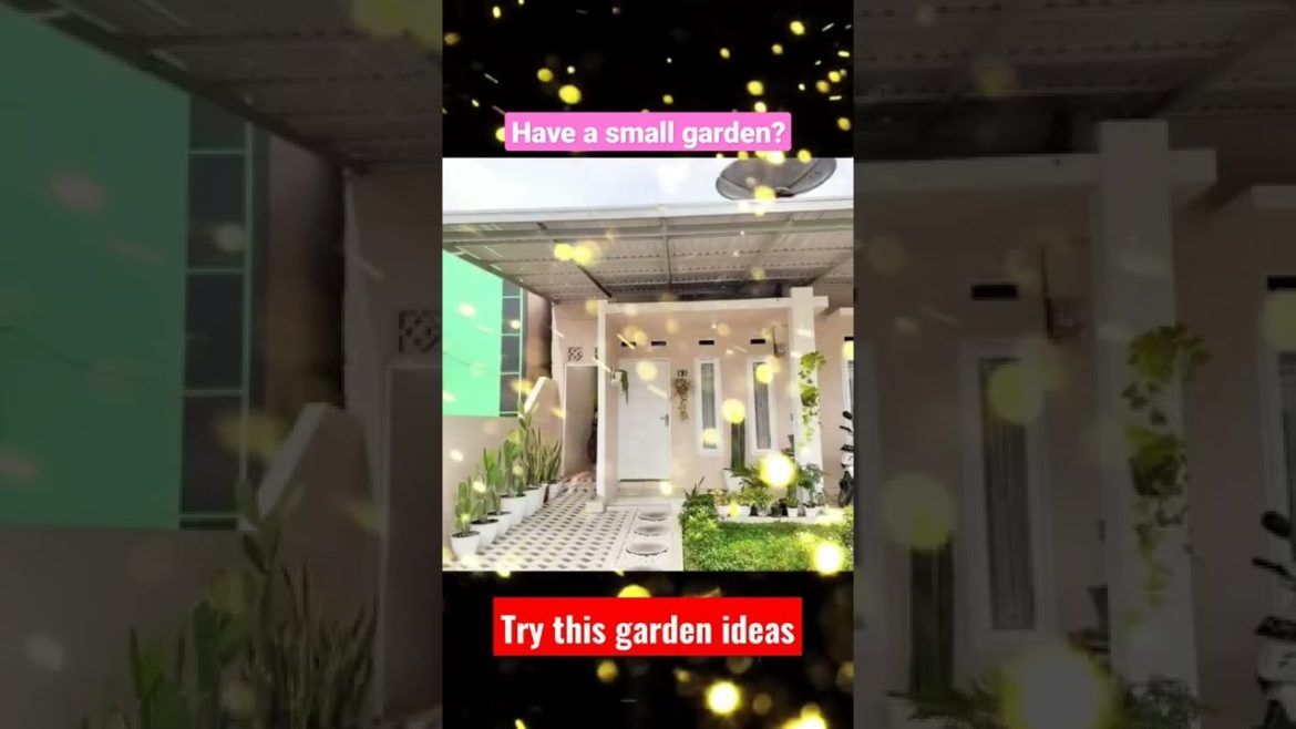 Small Garden Design Ideas #shorts