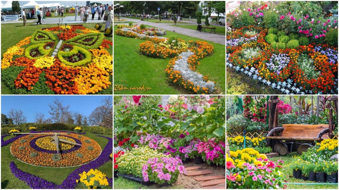 100 Flower Arrangement Designs | Flower Beds for Garden Design Ideas