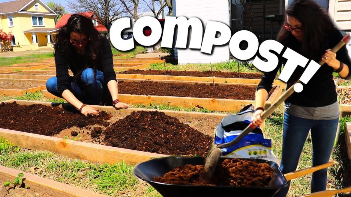 COMPOST GALORE! Amending Front Yard Garden Beds | Homestead Dreaming COMPOST GALORE! Amending Front Yard Garden Beds | Homestead Dreaming