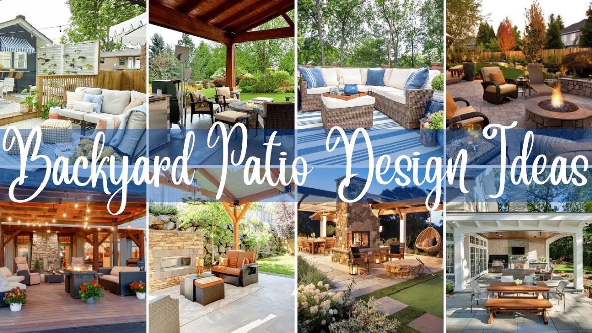 Backyard Patio Design Ideas | Modern Garden Landscaping  | Stunning Rooftop Wooden Pergola Design