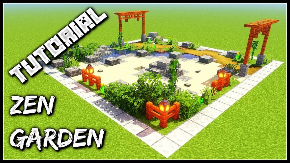 How To Build A Zen Garden | Minecraft Tutorial How To Build A Zen Garden | Minecraft Tutorial