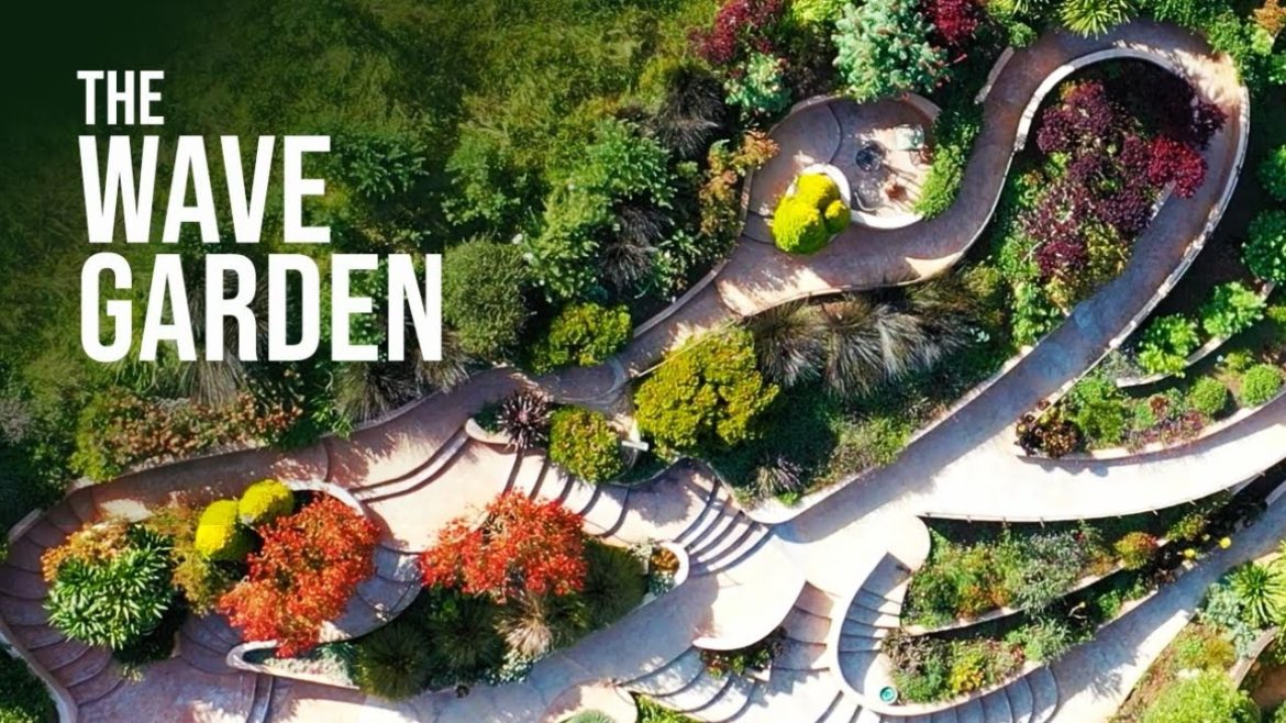 Garden Design / Learning from Landscape Architects / Garden Tour Episode 1/ The Wave Garden