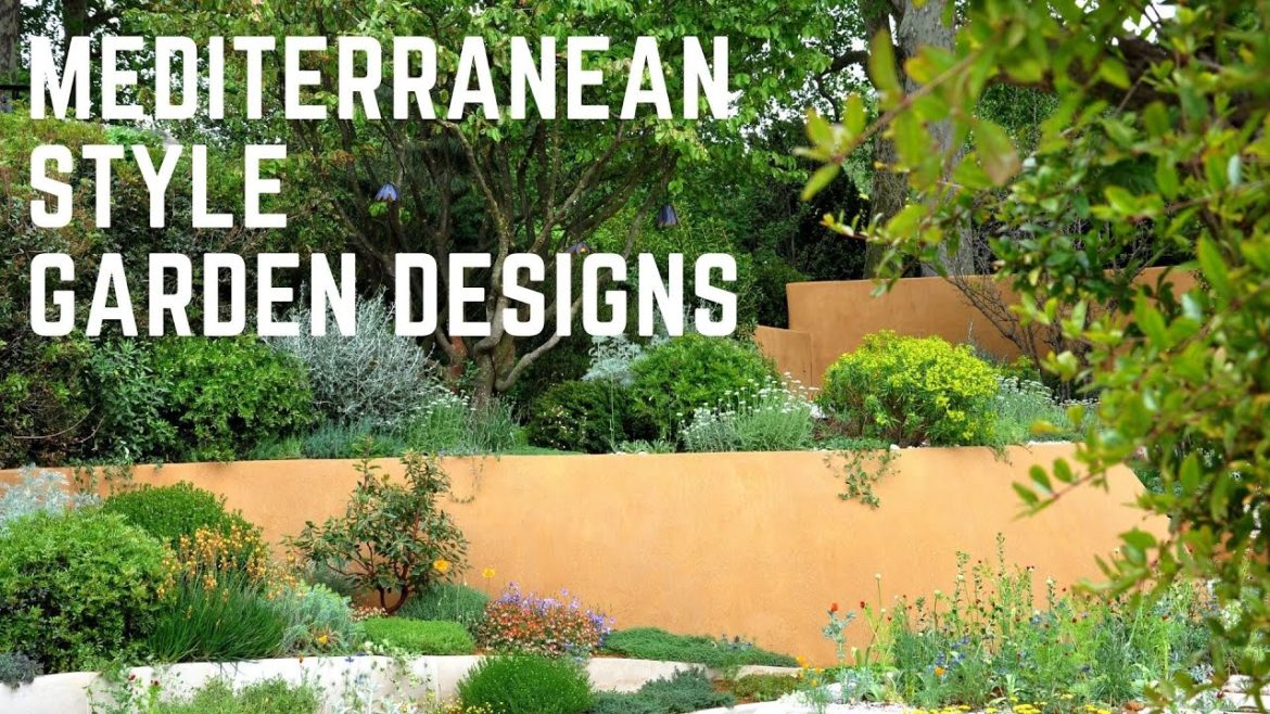 Most Impressive Mediterranean Style Garden Designs/ Backyard Ideas/ Front Yard Landscaping Makeover