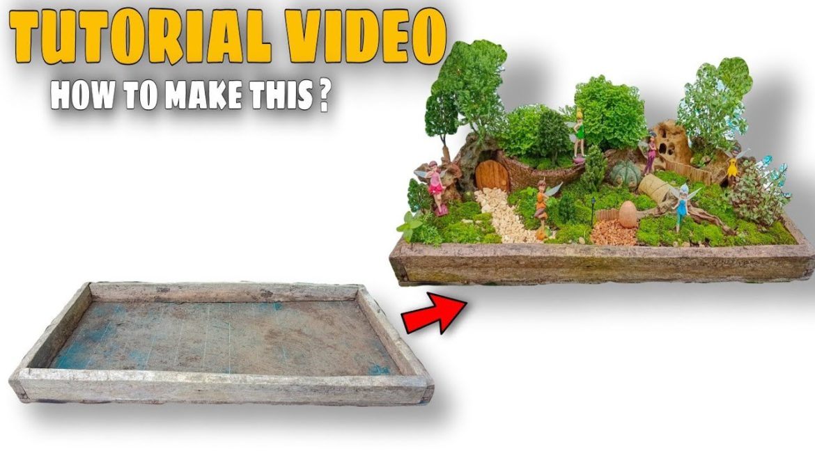 DISH GARDEN DESIGN IDEAS : Fairy Garden In A Planter Box 🦋🌿 ( TUTORIAL VIDEO ) DISH GARDEN DESIGN IDEAS : Fairy Garden In A Planter Box 🦋🌿 ( TUTORIAL VIDEO )