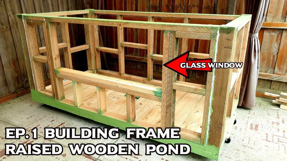 Ep1. Building Frame For DIY Backyard Garden Pond