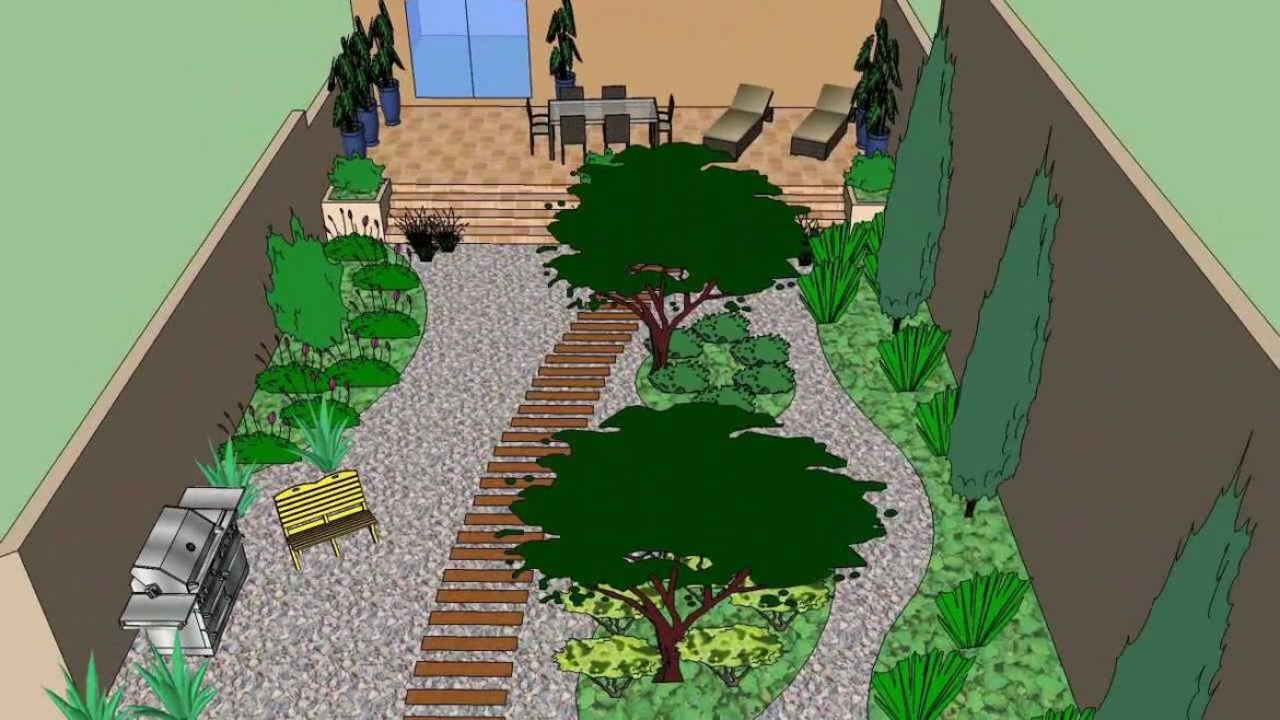Garden Design 3D (SketchUp)