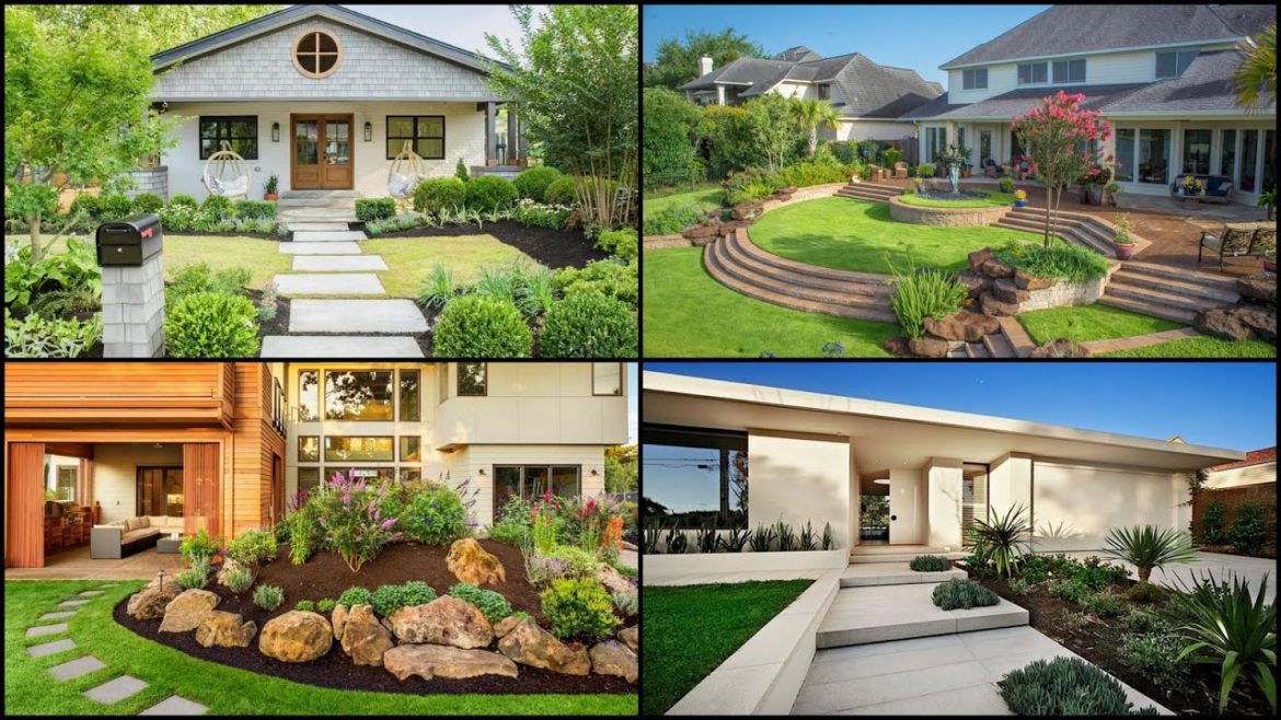 100 Front Yard Landscaping Design Ideas | House Front Garden Designs | Small Garden Ideas