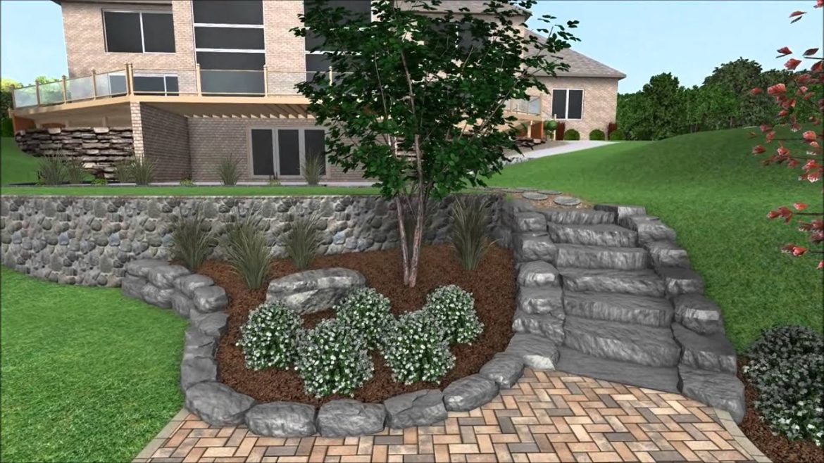 Waterfront Landscapes – Back Yard Patio – 3D Digital Walkthrough Waterfront Landscapes - Back Yard Patio - 3D Digital Walkthrough