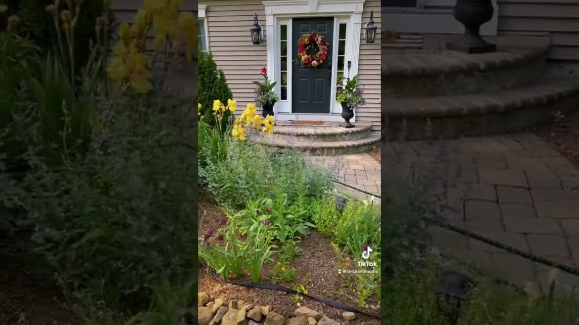 Spring Flowers in the Front Yard Cottage Garden Tour