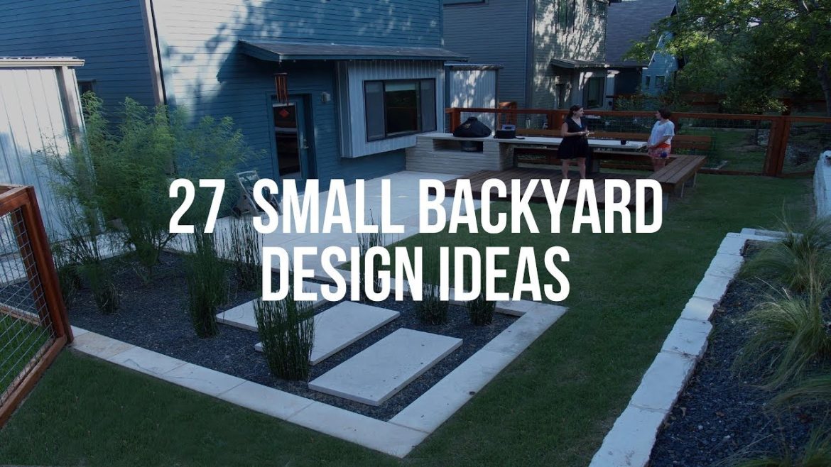 🔴 27  SMALL BACKYARD DESIGN Ideas