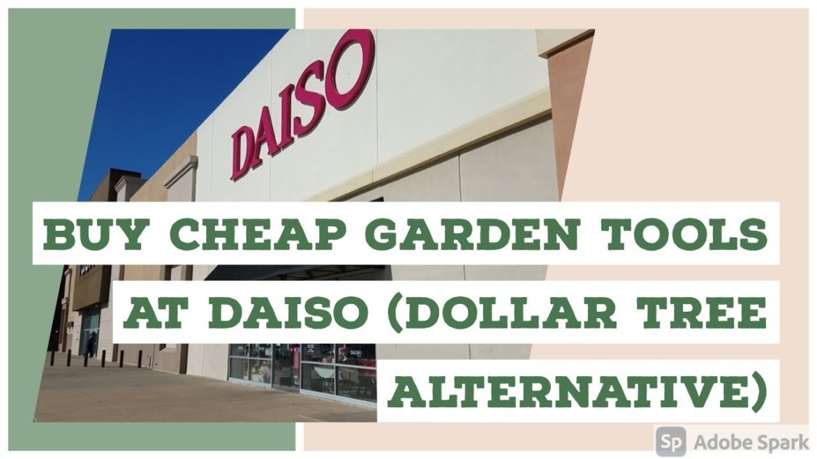 Buy Cheap Gardening Tools at Daiso (Dollar Tree Alternative)