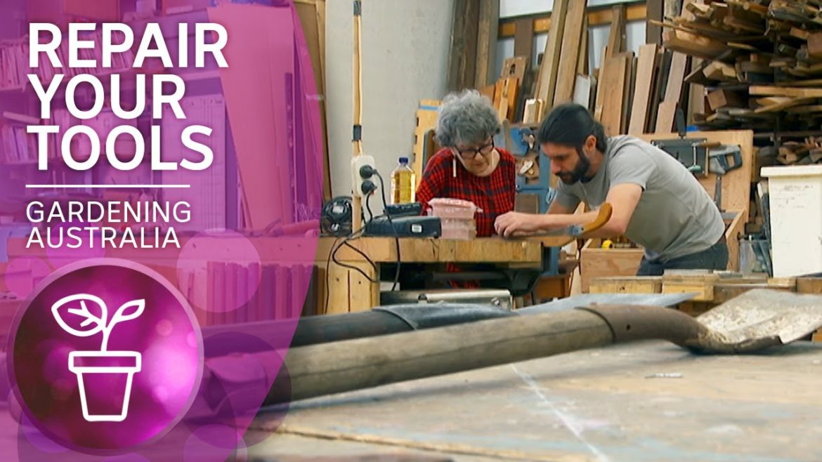 Inspiring repair cafe makes old garden tools like new | Wow to | Gardening Australia Inspiring repair cafe makes old garden tools like new | Wow to | Gardening Australia