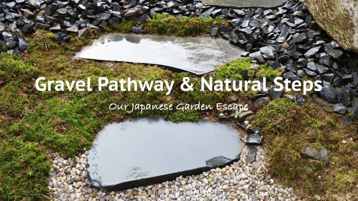 Natural Stone Steps and Gravel Pathway Build | Our Japanese Garden Escape Natural Stone Steps and Gravel Pathway Build | Our Japanese Garden Escape