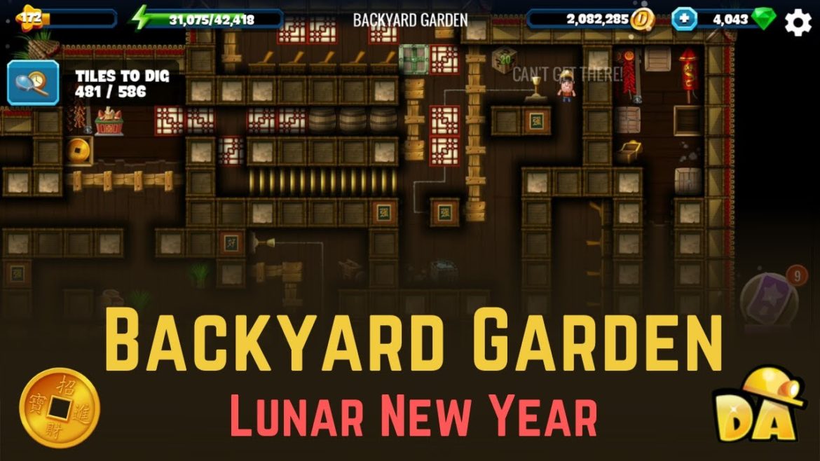 Backyard Garden - #4 Lunar New Year - Diggy's Adventure