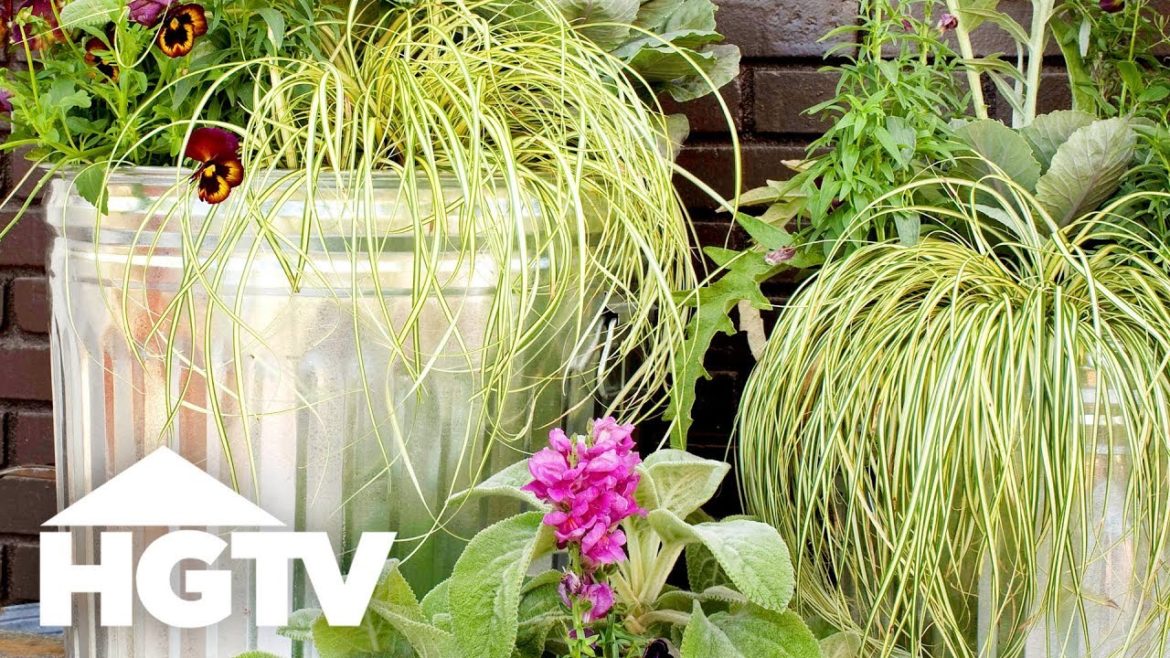 DIY Container Garden on Wheels | HGTV