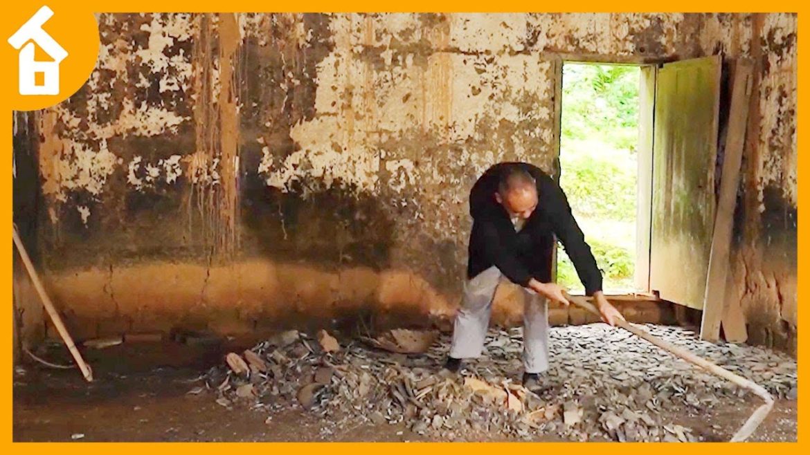 The man who plans to renovate his house and garden at the age of 60 - Amazing renovate