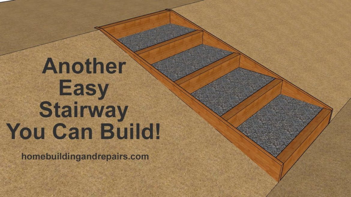 How To Use Guide Boards To Build Landscaping Stairs On Small Hillside – Easy Construction Projects How To Use Guide Boards To Build Landscaping Stairs On Small Hillside - Easy Construction Projects