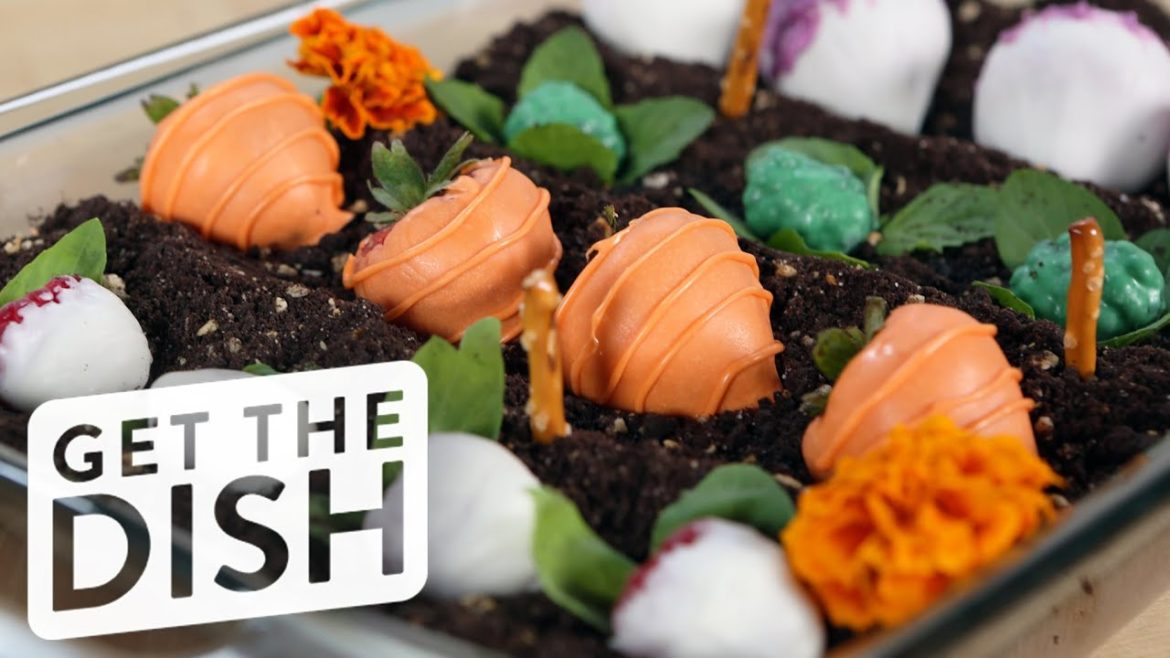 How to Create An Edible Garden Cake! | Get the Dish