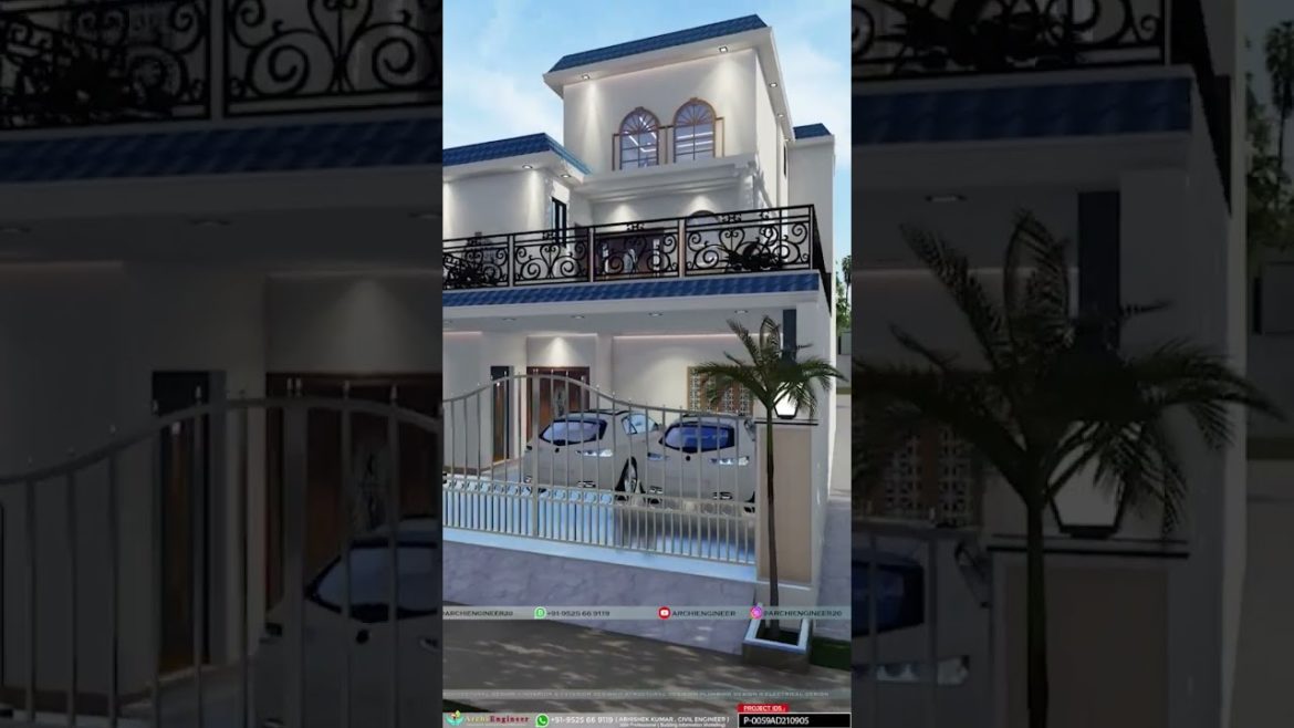 House Design 3D | 6 BHK | 6 Bedroom House Design 3D | Terrace Garden | #Shorts #TrendingShorts House Design 3D | 6 BHK | 6 Bedroom House Design 3D | Terrace Garden | #Shorts #TrendingShorts