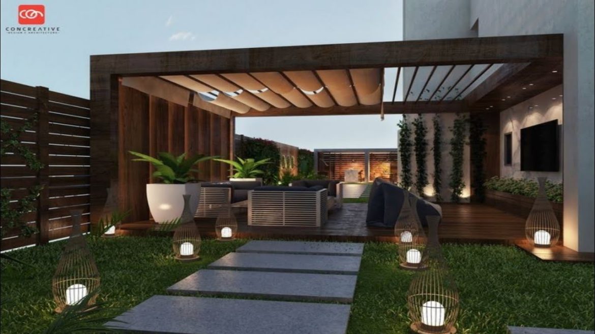 Home Backyard Garden Landscaping ideas | patio design ideas 2022 |House Exterior design