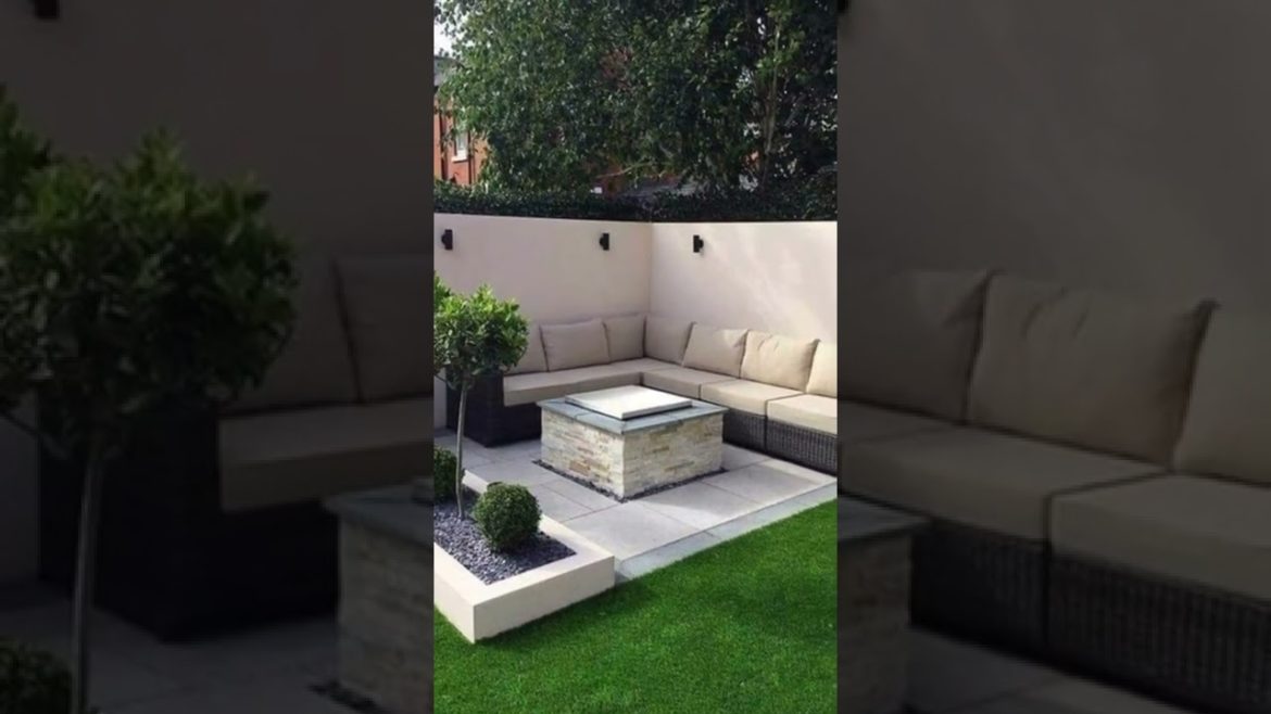 Beautiful Garden Design #shorts | Backyard garden ideas | Modern Garden Design