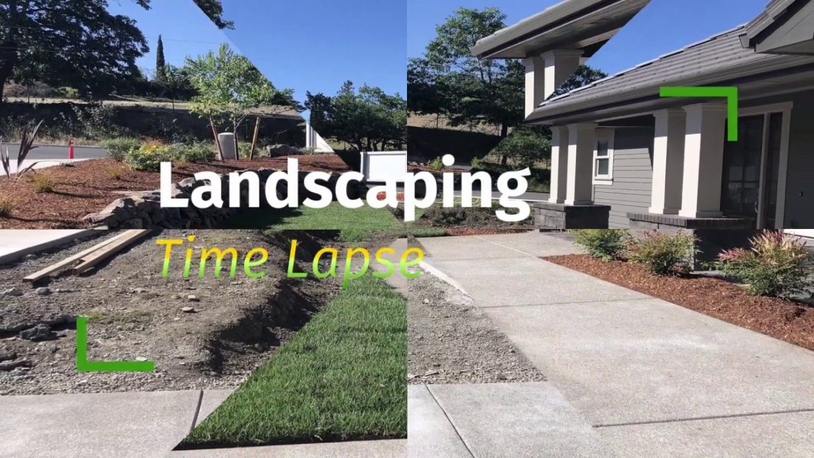 Landscaping Time Lapse In Medford, Oregon: Front Yard Landscaping, Backyard Landscaping Landscaping Time Lapse In Medford, Oregon: Front Yard Landscaping, Backyard Landscaping