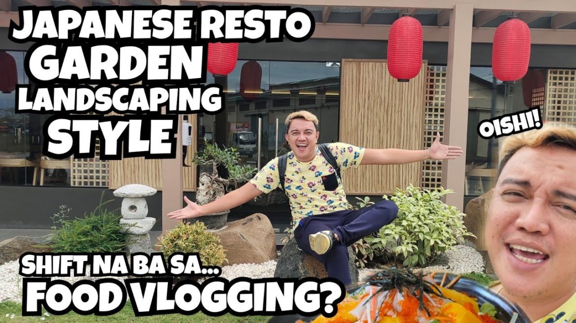 JAPANESE STYLE RESTO GARDEN LANDSCAPING | MAGSHIFT NA BA SA FOOD VLOGGING?