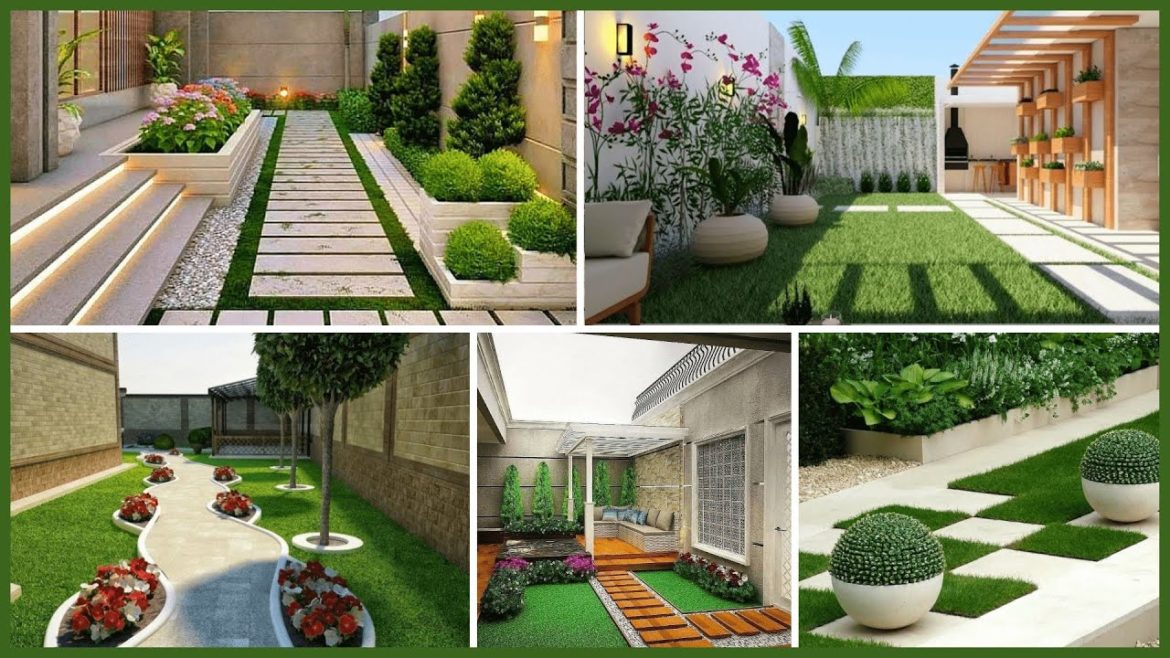 Home garden Landscaping Ideas  | House Backyard Patio Design Ideas | Front Yard Garden Design