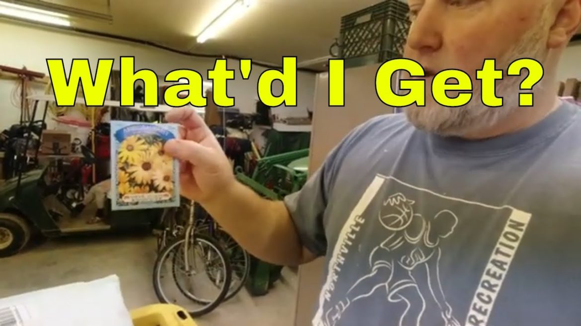 Garden Plans and Seed Haul