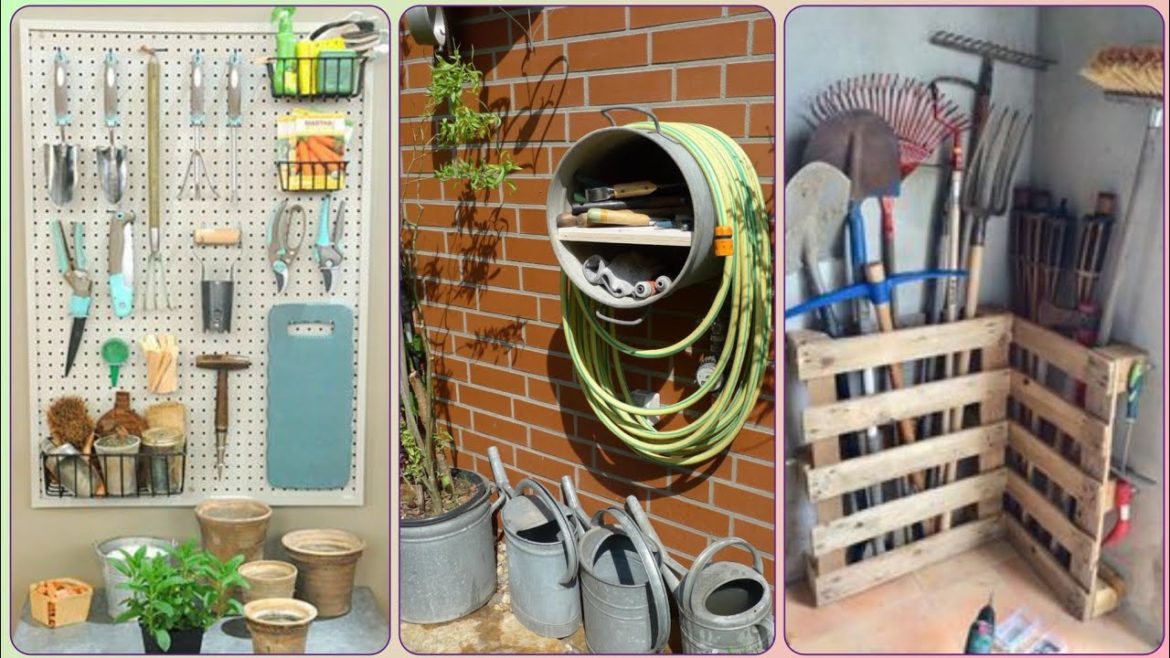 Best Garden Storage Organization & Supplies Ideas