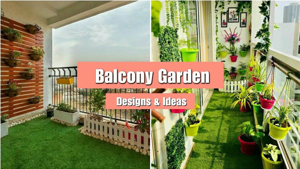 Small balcony garden ideas | Balcony Planters | Hanging plants for balcony | home & garden ideas
