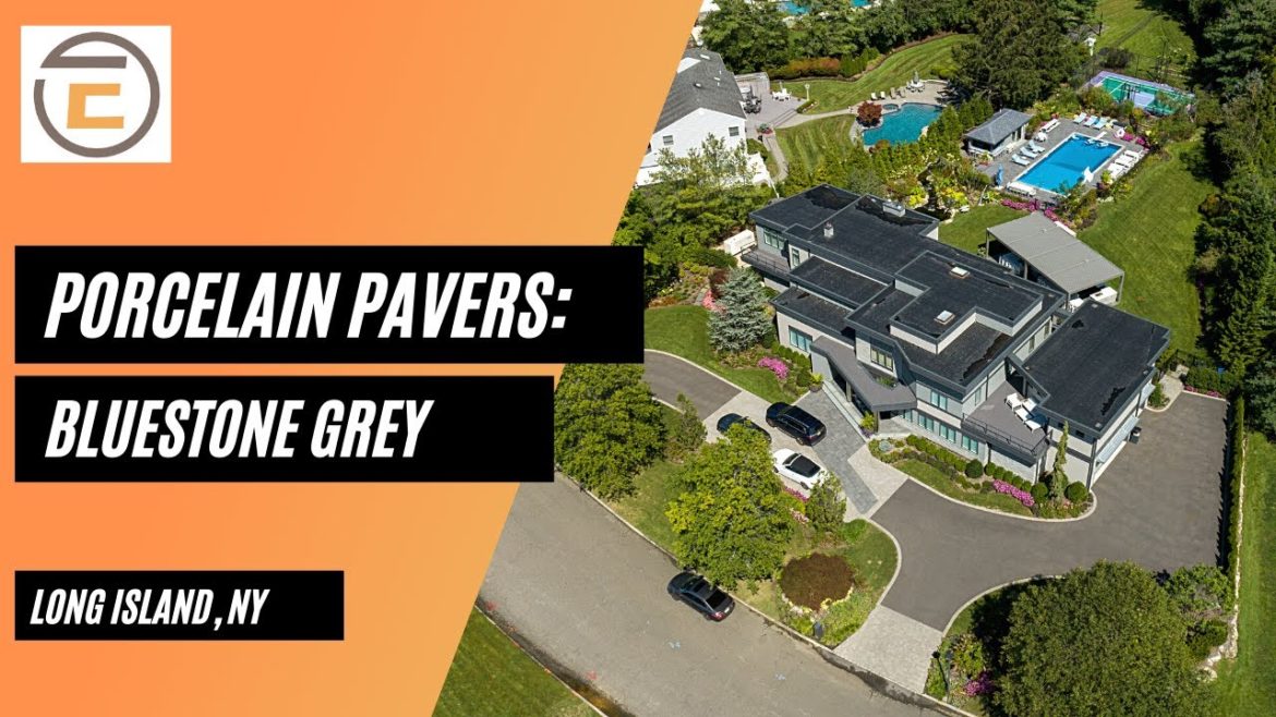 Thick Porcelain Pavers | Bluestone Dark in NY, Landscaping Ideas, Makeover, Backyard Thick Porcelain Pavers | Bluestone Dark in NY, Landscaping Ideas, Makeover, Backyard
