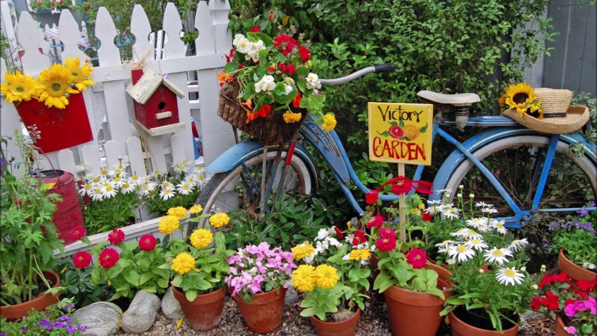Bicycle Garden Design