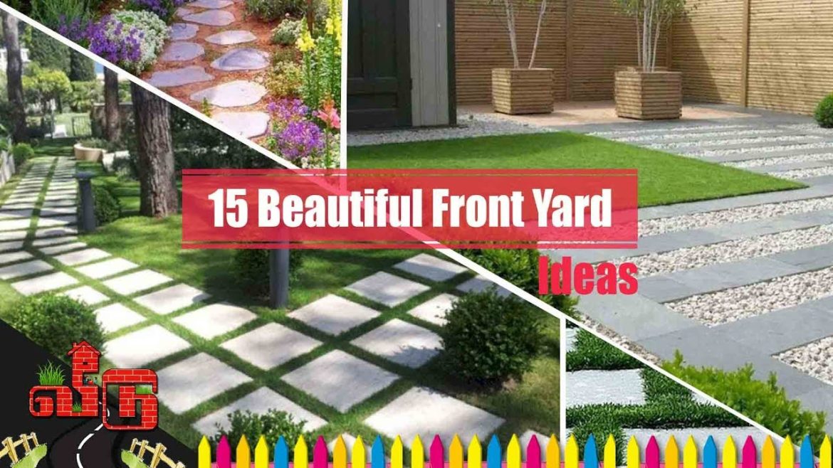 15 Beautiful Front Yard Pathways Landscaping Ideas | Veedu 8