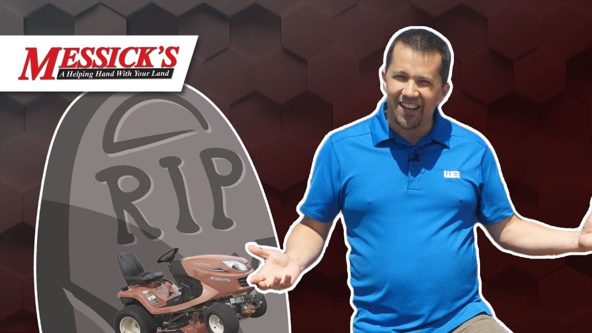 Death of the Garden Tractor Death of the Garden Tractor