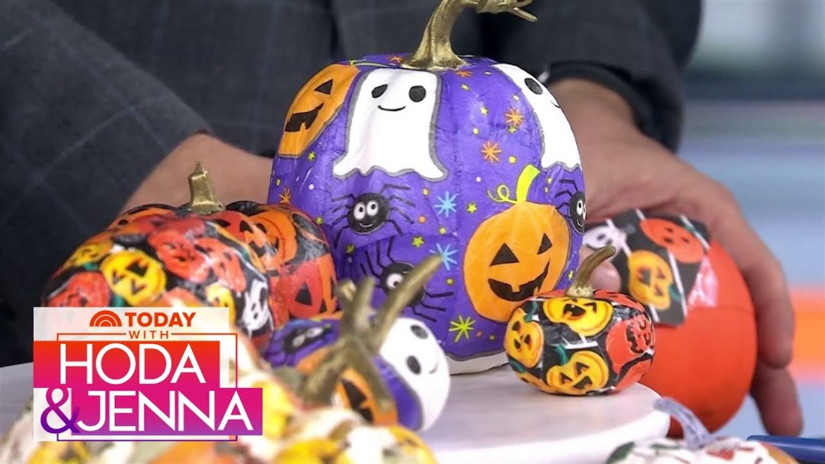 DIY Ideas For Halloween: Pumpkins, Door Decor And More DIY Ideas For Halloween: Pumpkins, Door Decor And More