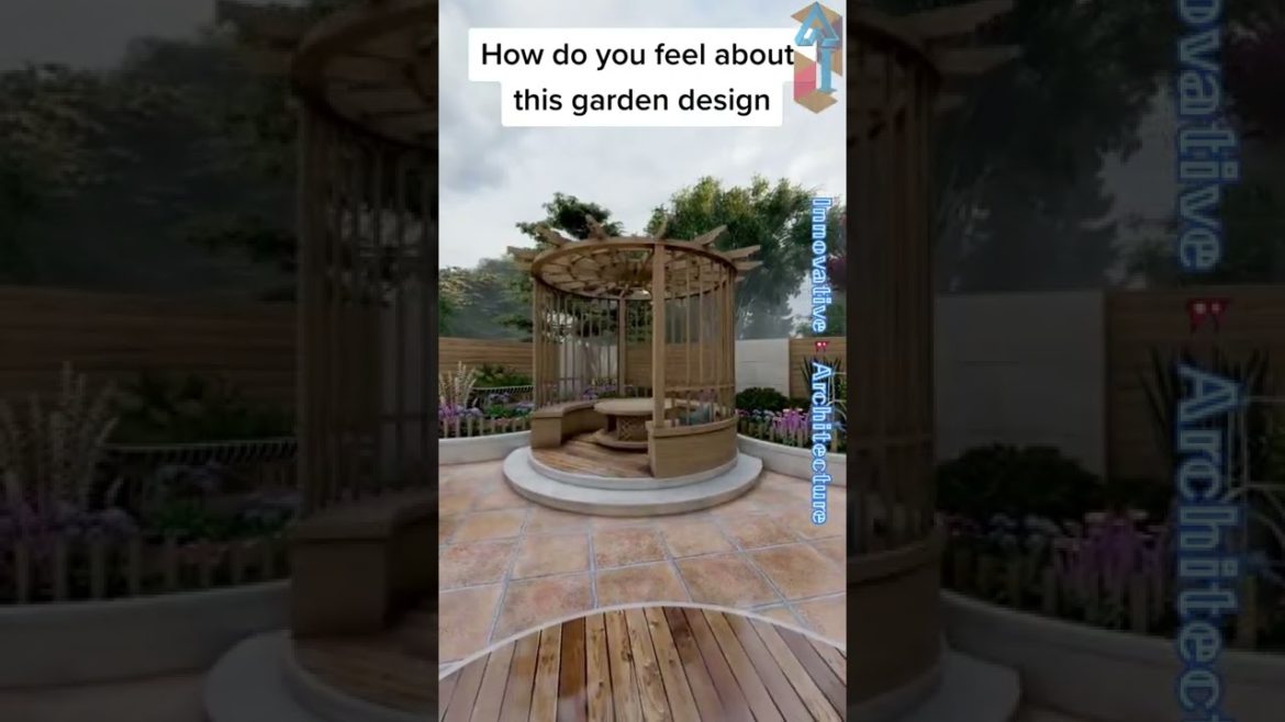 Good feel about this garden design Explained.#shorts #innovative #architecture #decor