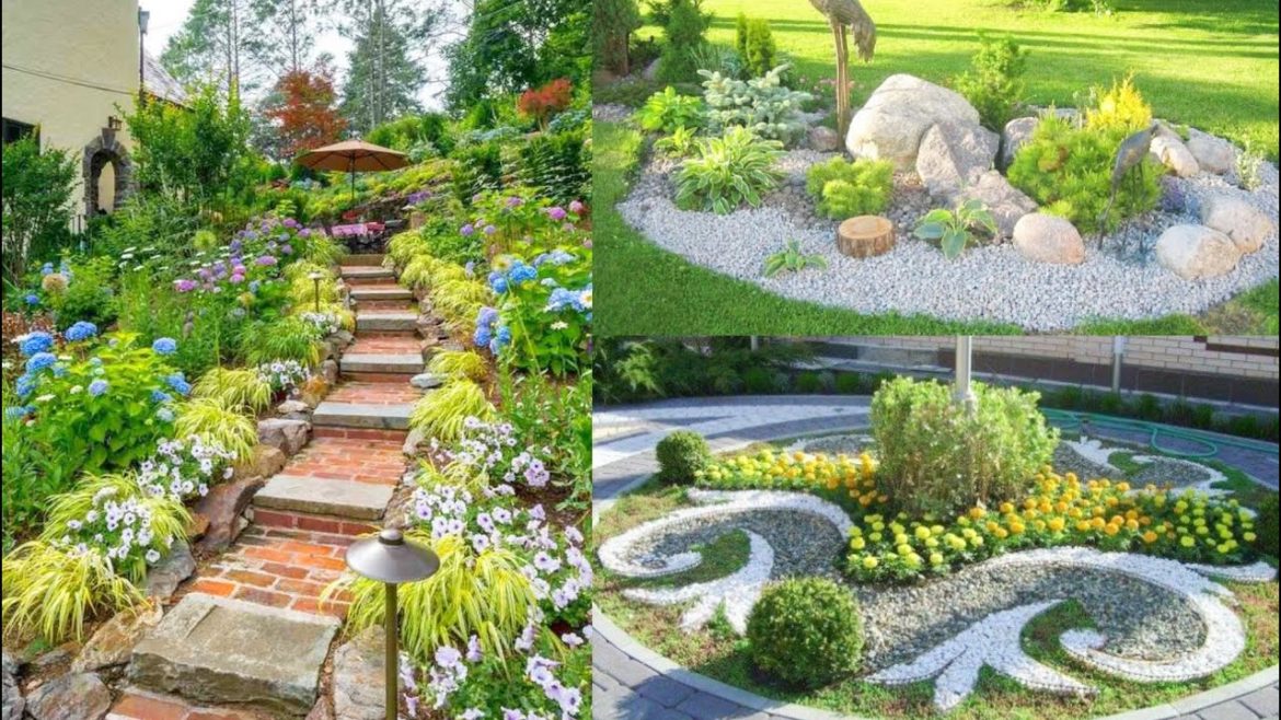 60 Garden Design and Flower Decoration Ideas 2021 - Creative Backyard and Landscape #10