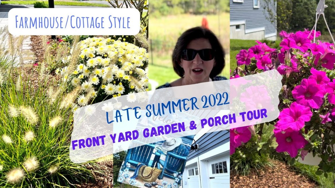 LATE SUMMER FRONT YARD GARDEN & PORCH TOUR |COASTAL COTTAGE GARDEN | JACQUELINE MARIE LIVING LATE SUMMER FRONT YARD GARDEN & PORCH TOUR |COASTAL COTTAGE GARDEN | JACQUELINE MARIE LIVING
