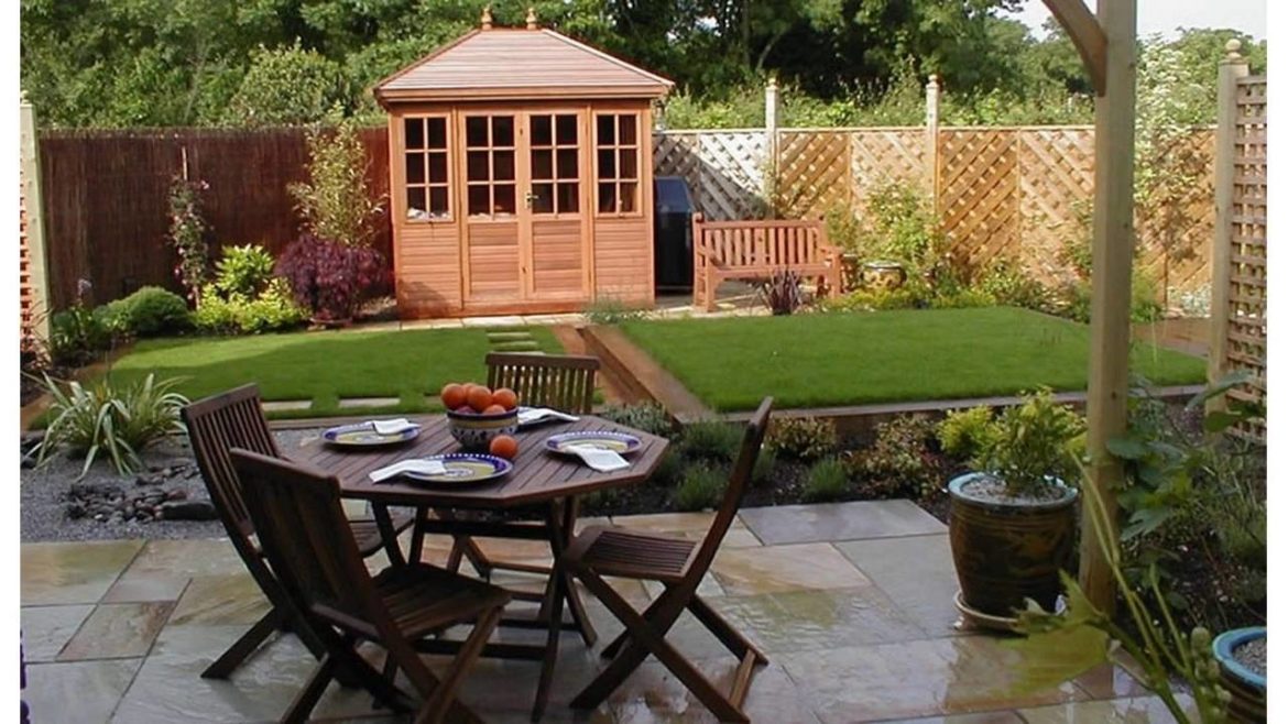 Small square garden design